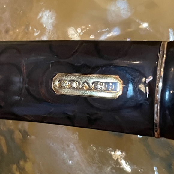 COACH LISBETH (S823) Prescription Brown and Gold Sunglasses with Signature Case - Picture 10 of 17